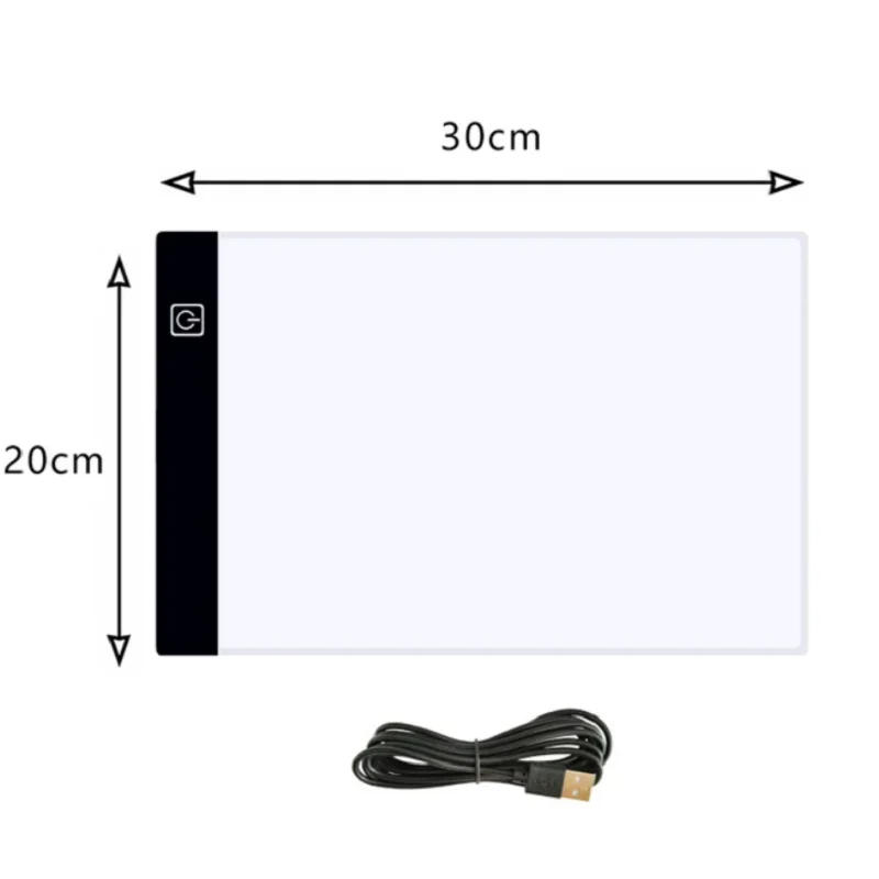 LED-panel A3/A4/A5 3-stopniowy ochrona wzroku malowanie-diamentowe 💎